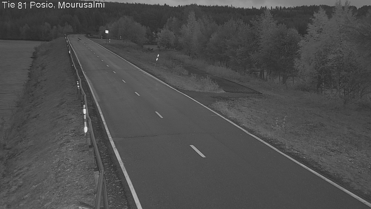 Kelikamerat Kuva Tie 81 Posio, Mourusalmi, Posio, Lappi