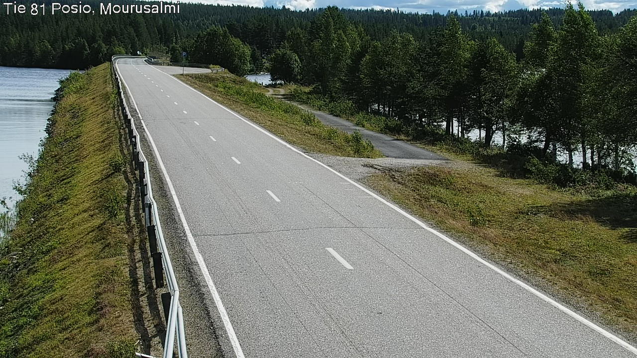Weather Camera Image Väg 81 Posio, Mourusalmi, Posio, Lappi