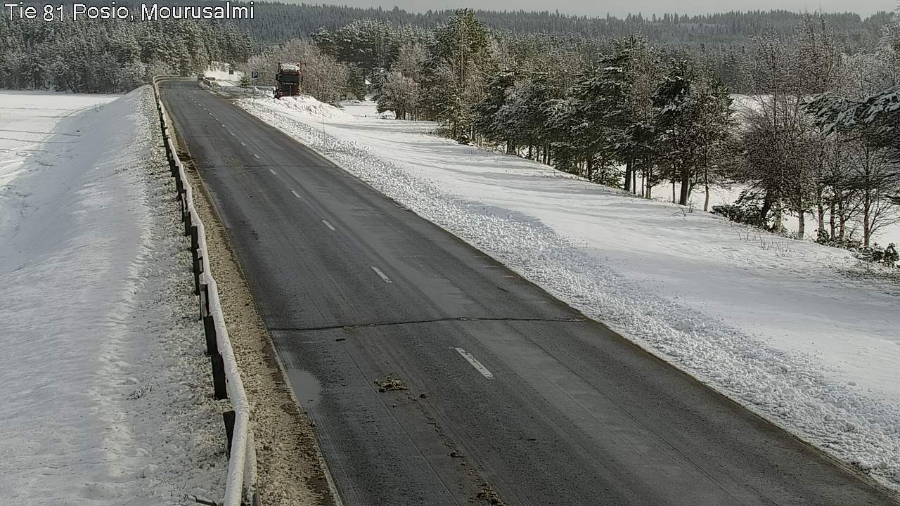 Kelikamerat Kuva Tie 81 Posio, Mourusalmi, Posio, Lappi
