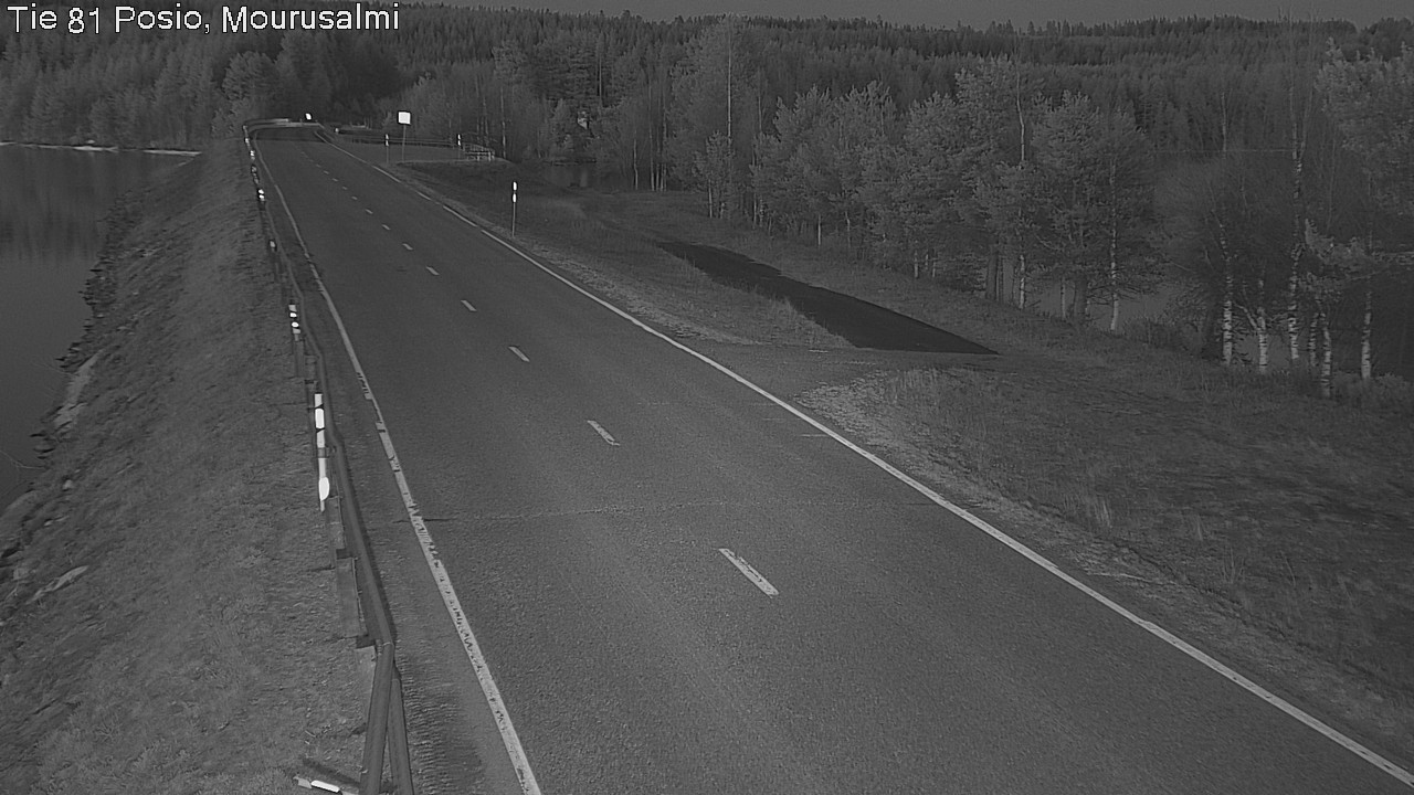 Kelikamerat Kuva Tie 81 Posio, Mourusalmi, Posio, Lappi