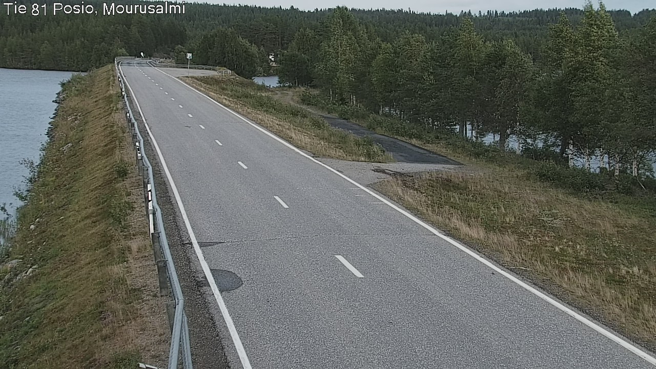 Kelikamerat Kuva Tie 81 Posio, Mourusalmi, Posio, Lappi
