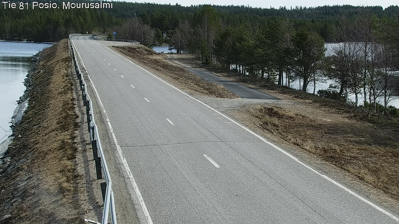 Kelikamerat Kuva Tie 81 Posio, Mourusalmi, Posio, Lappi