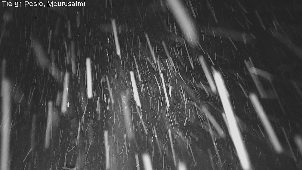 Weather Camera Image Väg 81 Posio, Mourusalmi, Posio, Lappi