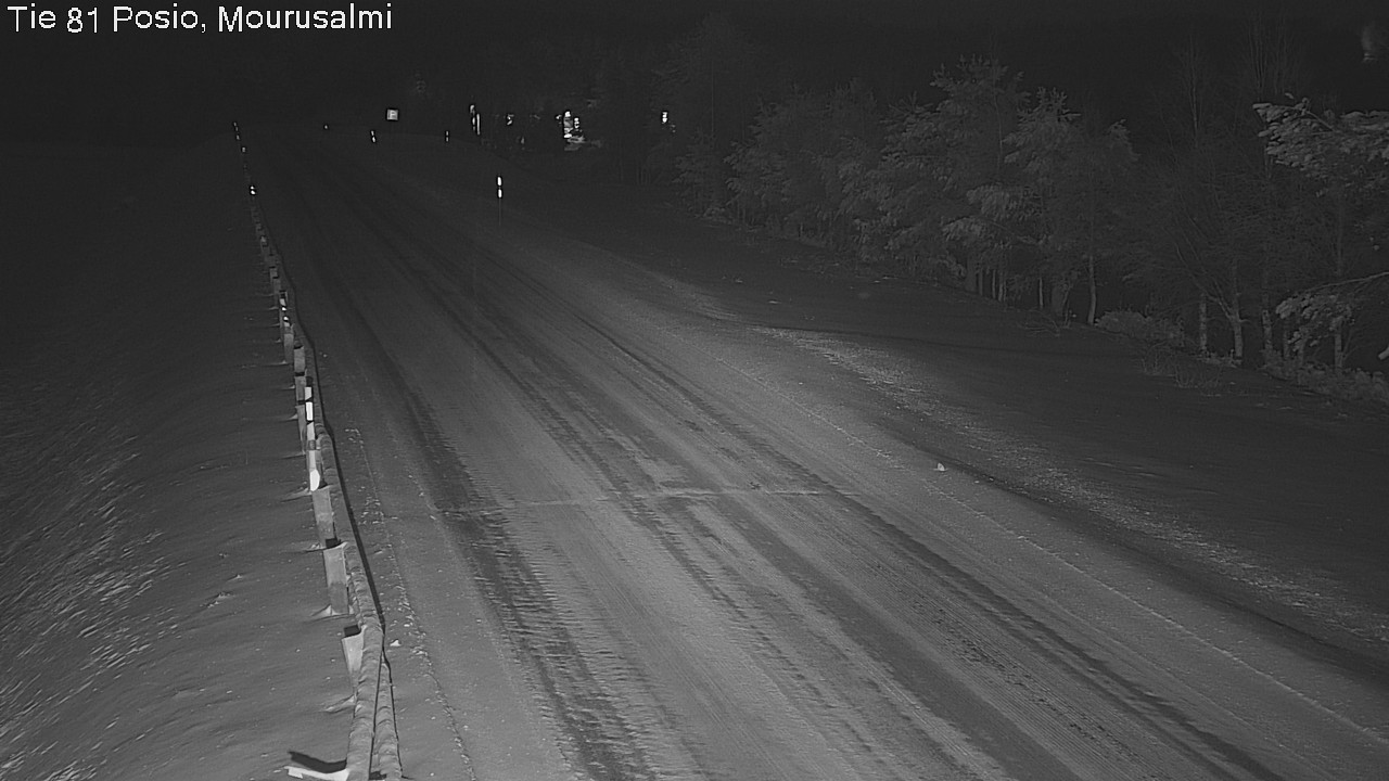Kelikamerat Kuva Tie 81 Posio, Mourusalmi, Posio, Lappi