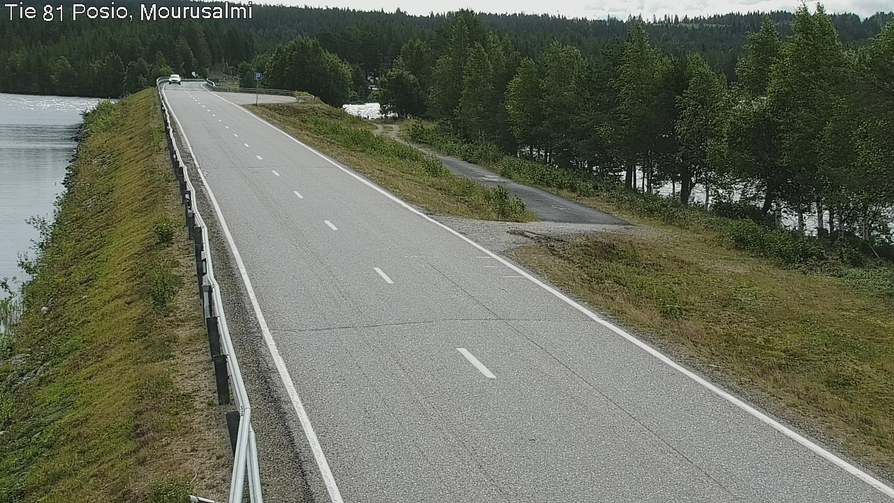 Weather Camera Image Väg 81 Posio, Mourusalmi, Posio, Lappi