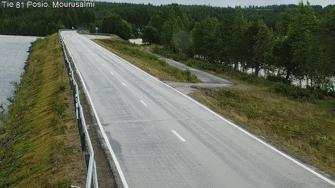 Kelikamerat Kuva Tie 81 Posio, Mourusalmi, Posio, Lappi