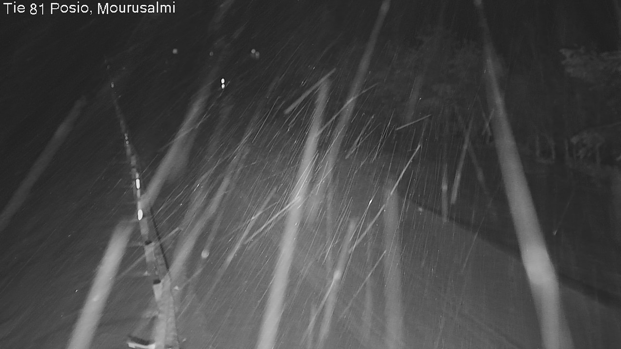 Kelikamerat Kuva Tie 81 Posio, Mourusalmi, Posio, Lappi