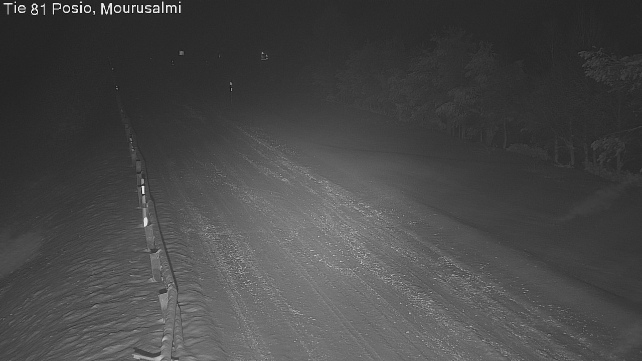 Weather Camera Image Väg 81 Posio, Mourusalmi, Posio, Lappi