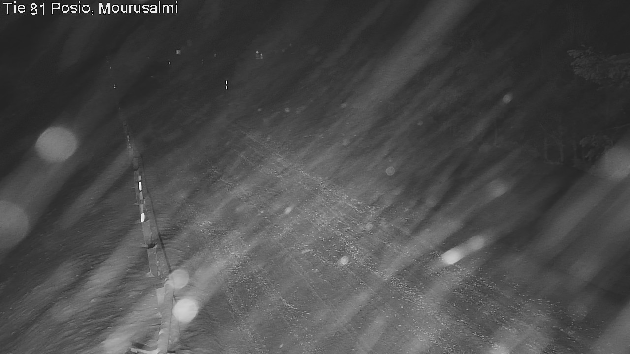 Weather Camera Image Väg 81 Posio, Mourusalmi, Posio, Lappi