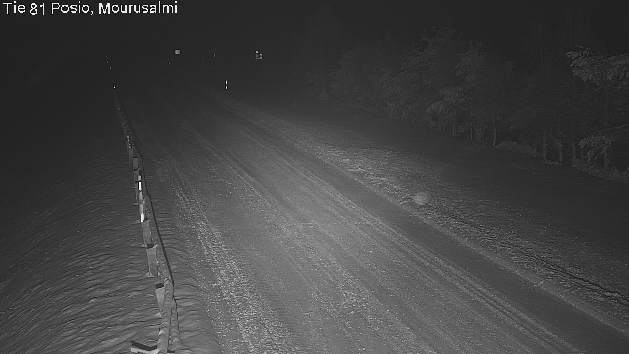Weather Camera Image Väg 81 Posio, Mourusalmi, Posio, Lappi