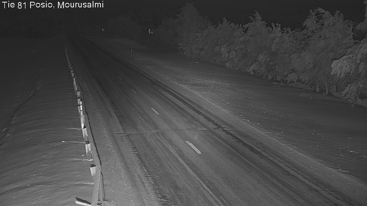 Kelikamerat Kuva Tie 81 Posio, Mourusalmi, Posio, Lappi