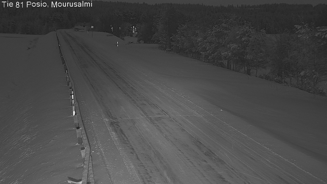 Kelikamerat Kuva Tie 81 Posio, Mourusalmi, Posio, Lappi