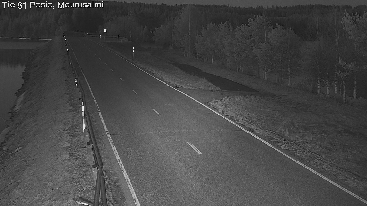 Weather Camera Image Road 81 Posio, Mourusalmi, Posio, Lappi