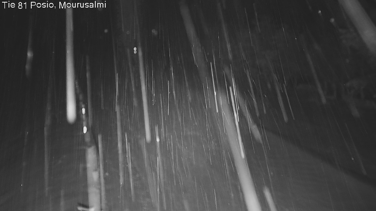 Kelikamerat Kuva Tie 81 Posio, Mourusalmi, Posio, Lappi