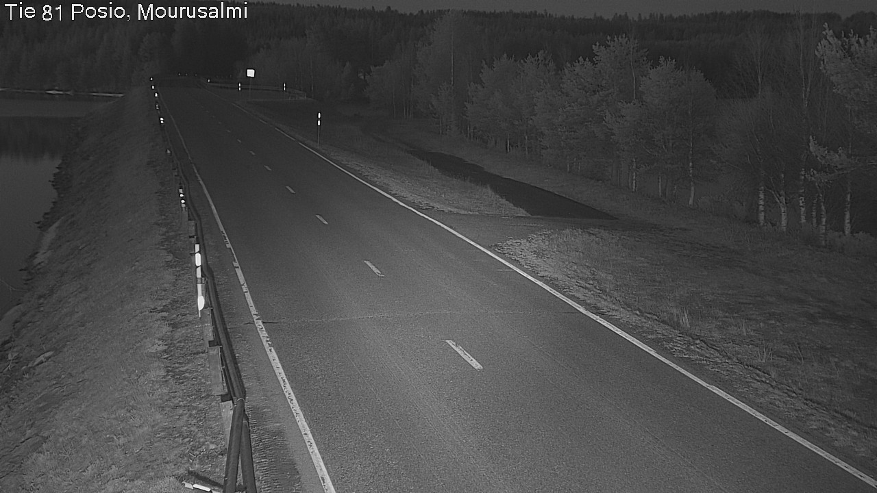 Weather Camera Image Road 81 Posio, Mourusalmi, Posio, Lappi