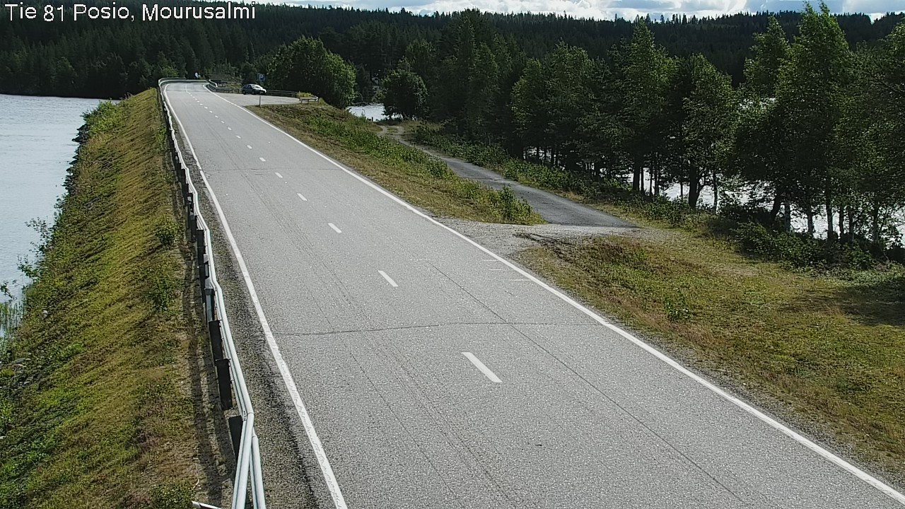 Weather Camera Image Väg 81 Posio, Mourusalmi, Posio, Lappi