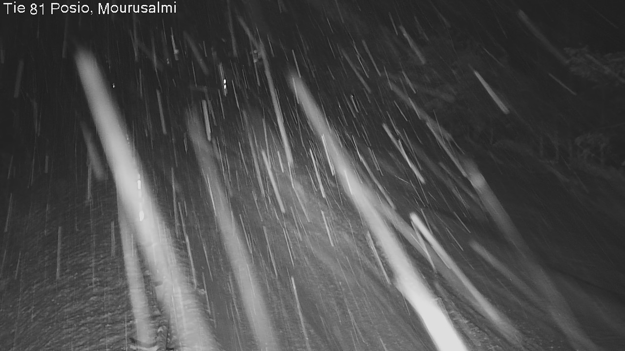 Weather Camera Image Väg 81 Posio, Mourusalmi, Posio, Lappi