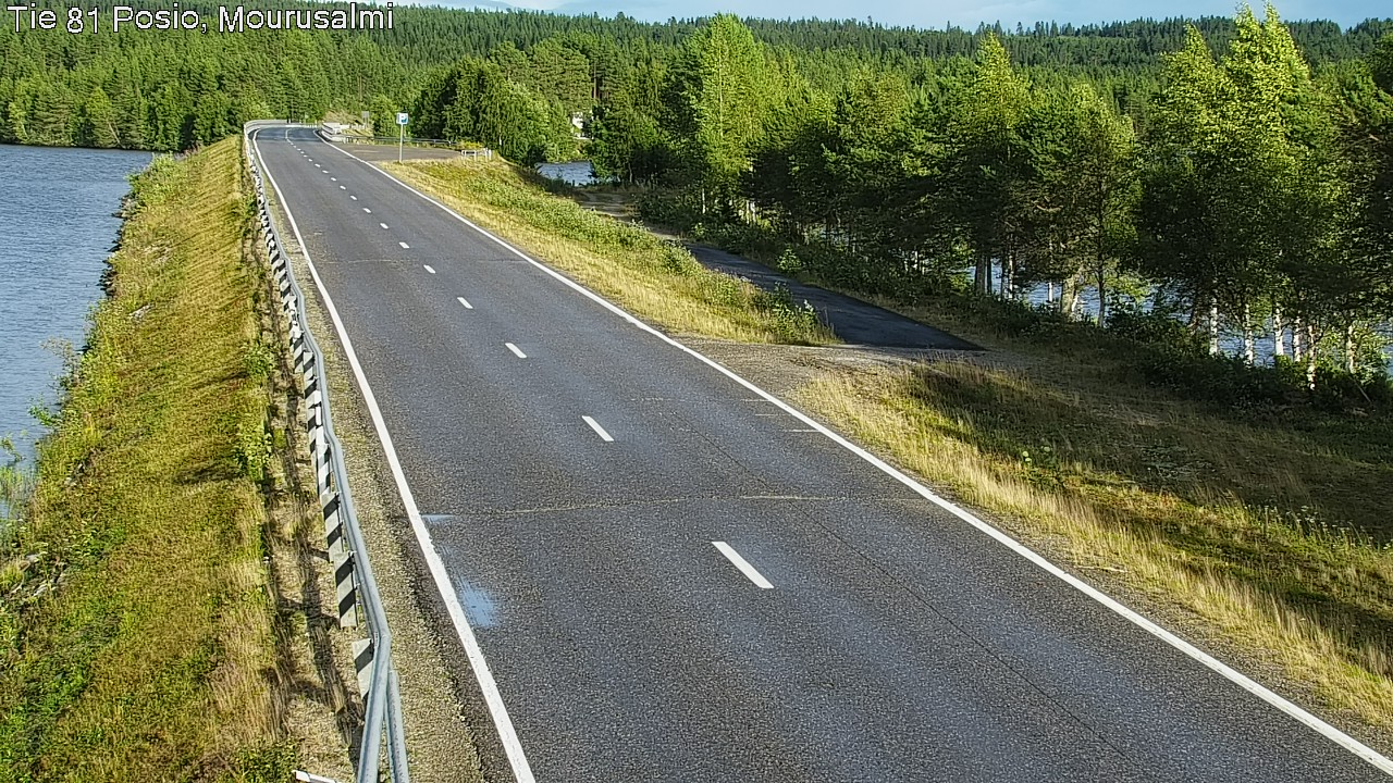 Kelikamerat Kuva Tie 81 Posio, Mourusalmi, Posio, Lappi