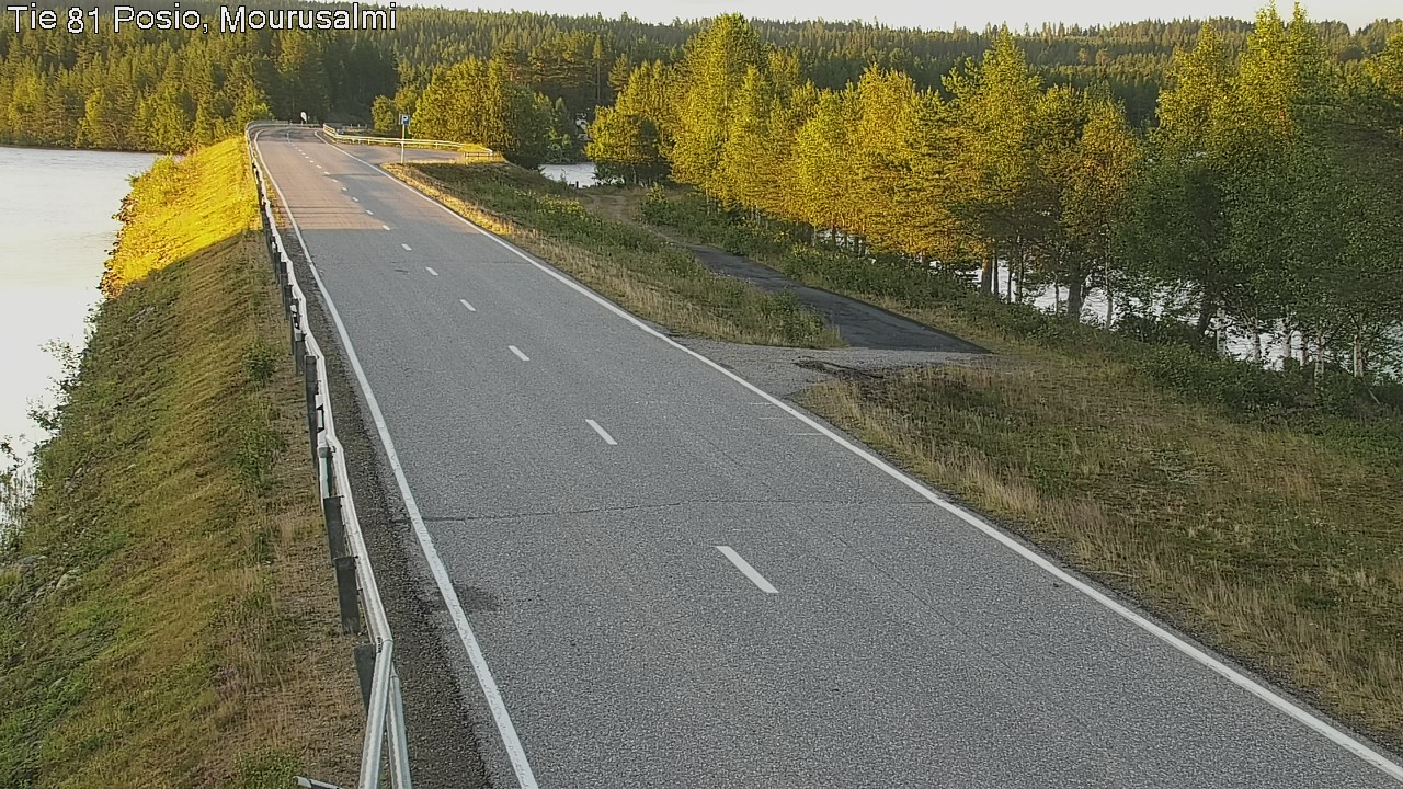 Kelikamerat Kuva Tie 81 Posio, Mourusalmi, Posio, Lappi