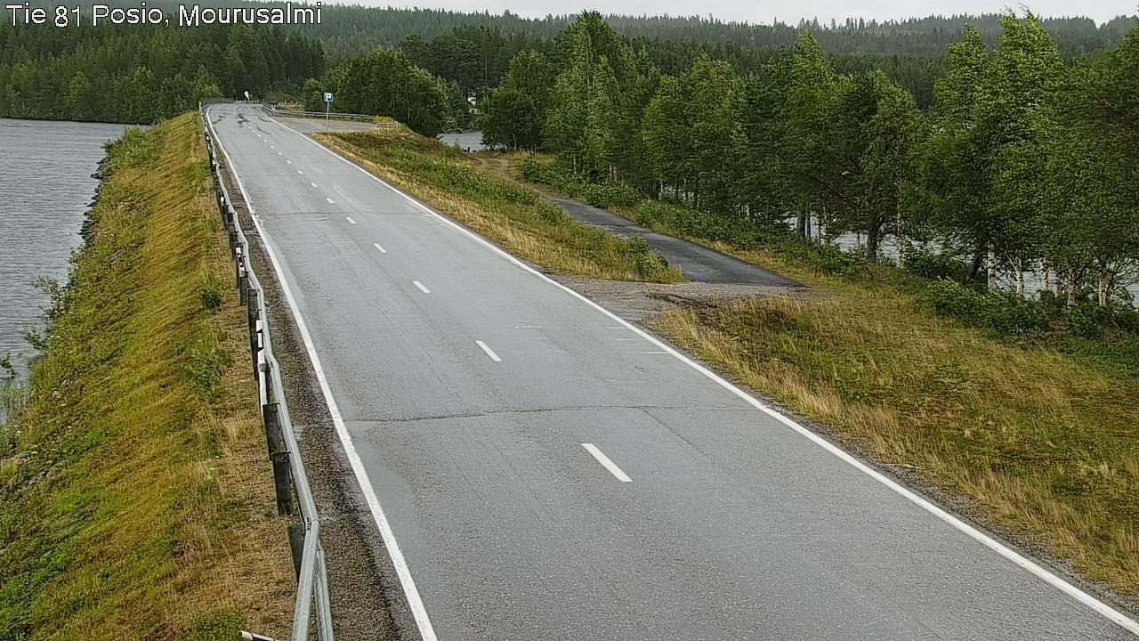Kelikamerat Kuva Tie 81 Posio, Mourusalmi, Posio, Lappi