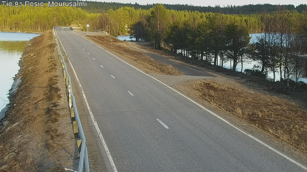 Kelikamerat Kuva Tie 81 Posio, Mourusalmi, Posio, Lappi