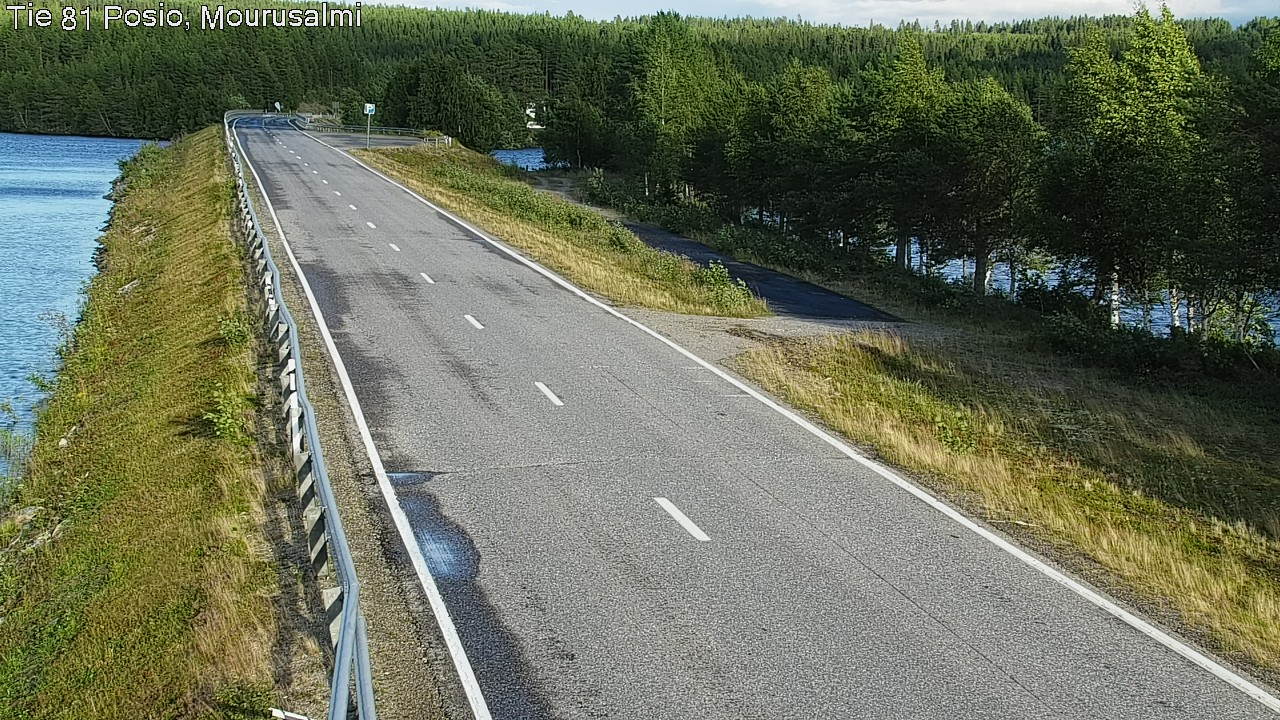 Kelikamerat Kuva Tie 81 Posio, Mourusalmi, Posio, Lappi