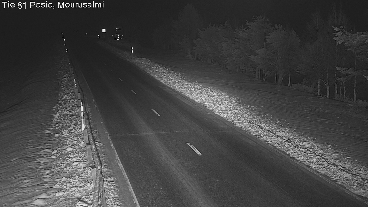 Kelikamerat Kuva Tie 81 Posio, Mourusalmi, Posio, Lappi