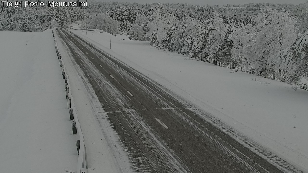 Kelikamerat Kuva Tie 81 Posio, Mourusalmi, Posio, Lappi