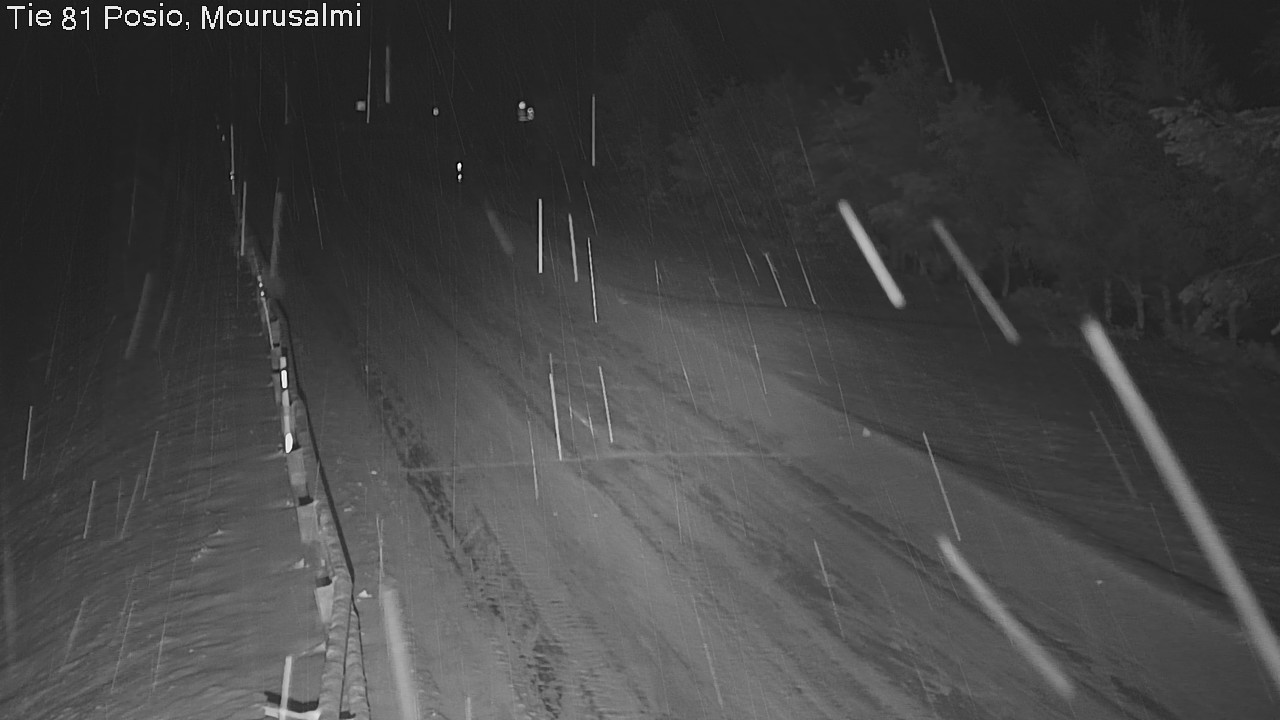 Kelikamerat Kuva Tie 81 Posio, Mourusalmi, Posio, Lappi