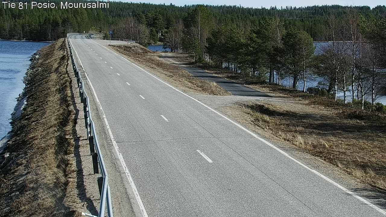 Kelikamerat Kuva Tie 81 Posio, Mourusalmi, Posio, Lappi