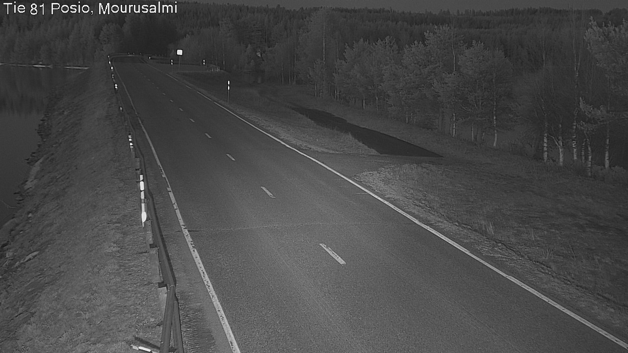 Kelikamerat Kuva Tie 81 Posio, Mourusalmi, Posio, Lappi