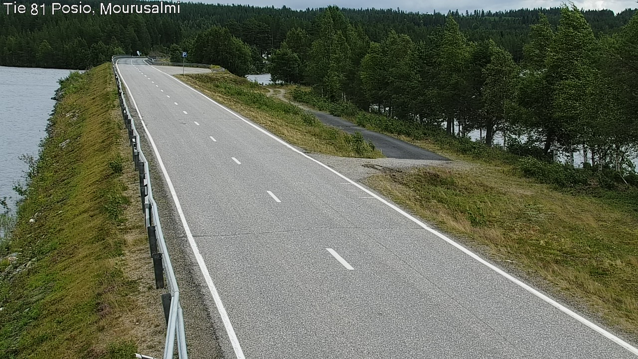 Kelikamerat Kuva Tie 81 Posio, Mourusalmi, Posio, Lappi