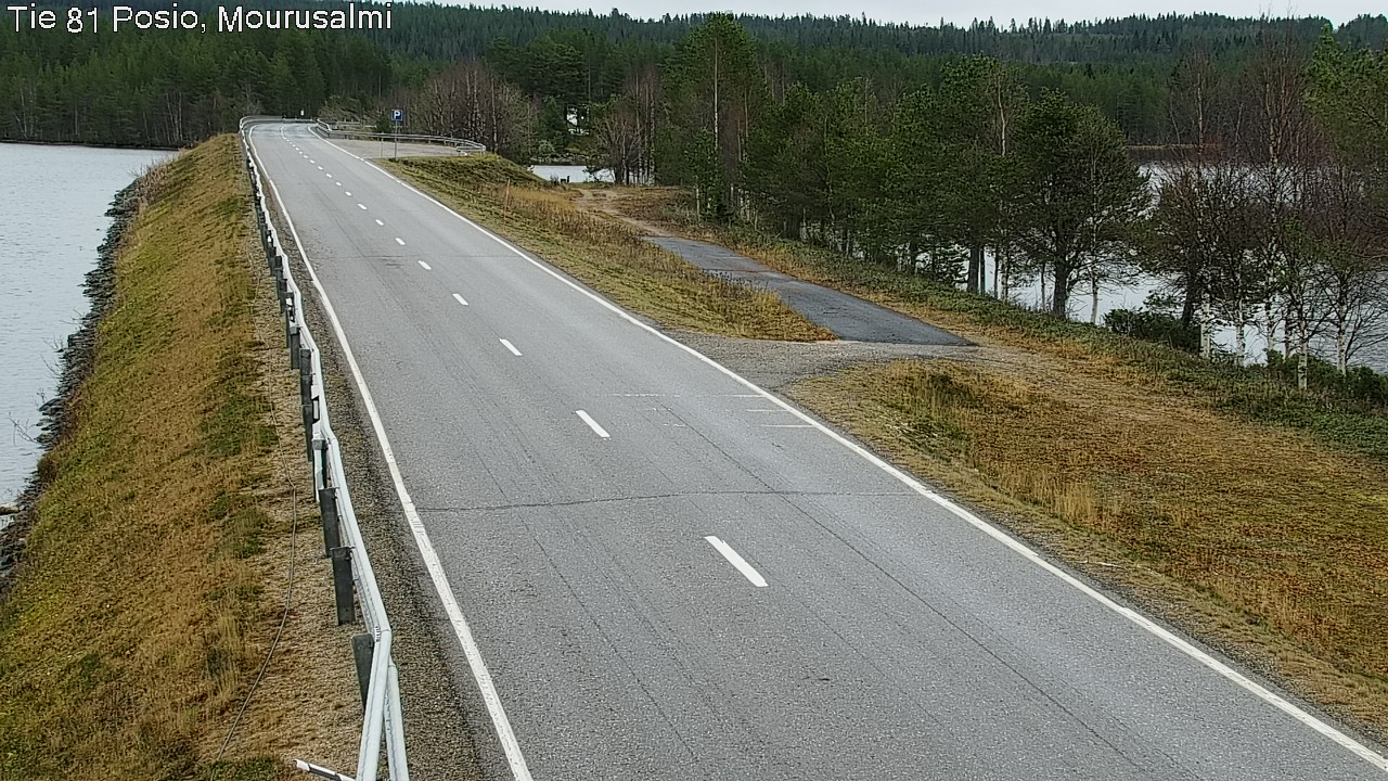 Weather Camera Image Road 81 Posio, Mourusalmi, Posio, Lappi