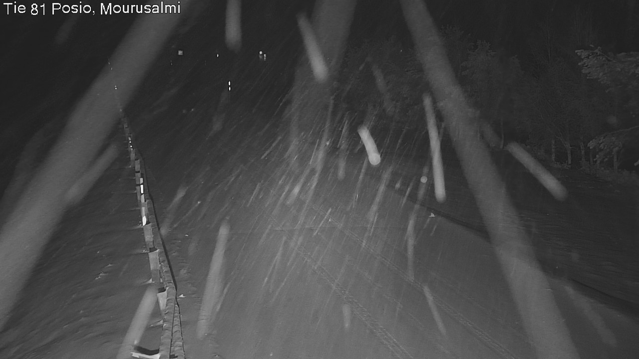 Kelikamerat Kuva Tie 81 Posio, Mourusalmi, Posio, Lappi