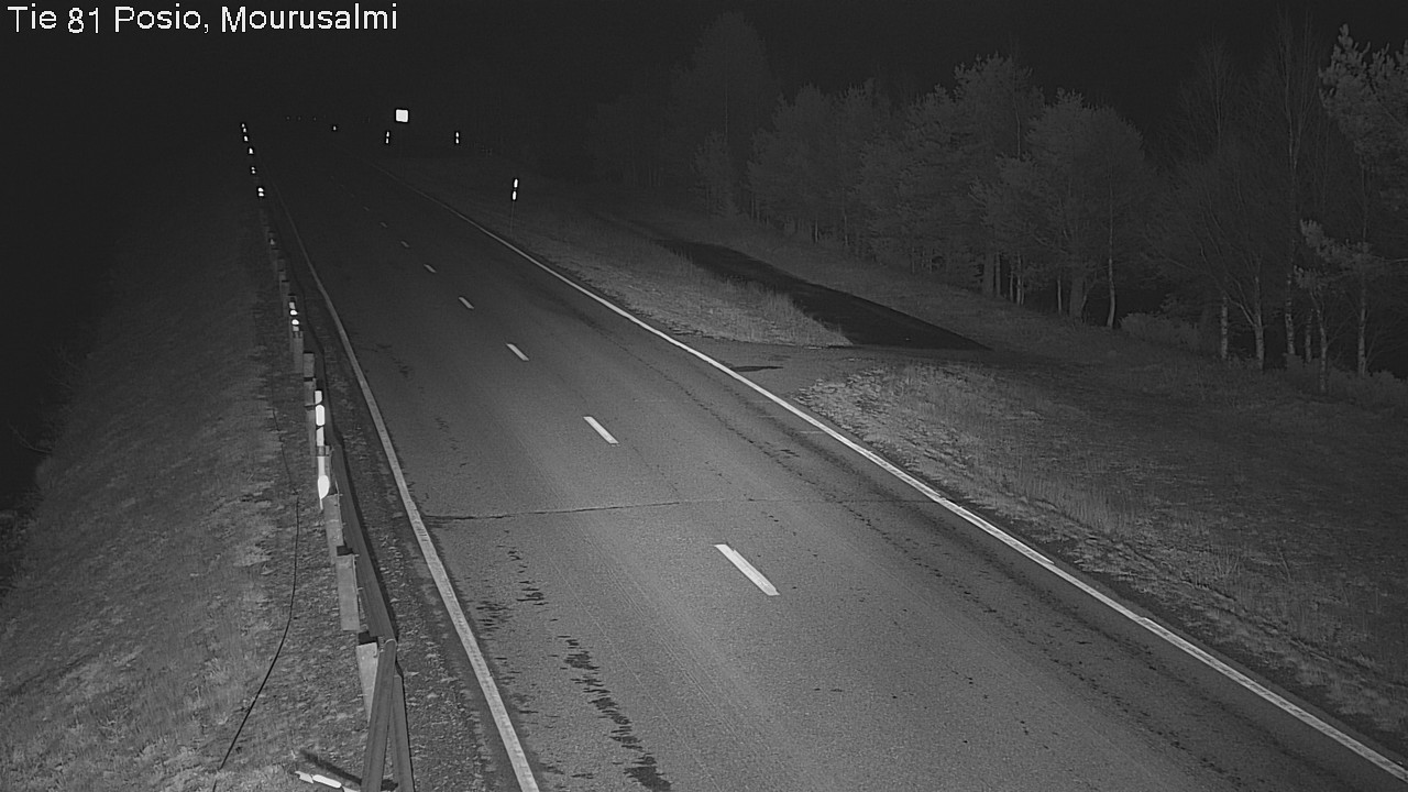 Kelikamerat Kuva Tie 81 Posio, Mourusalmi, Posio, Lappi