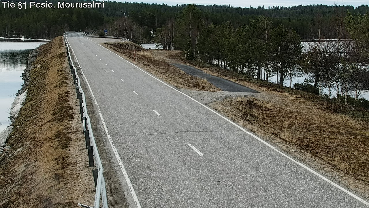 Kelikamerat Kuva Tie 81 Posio, Mourusalmi, Posio, Lappi