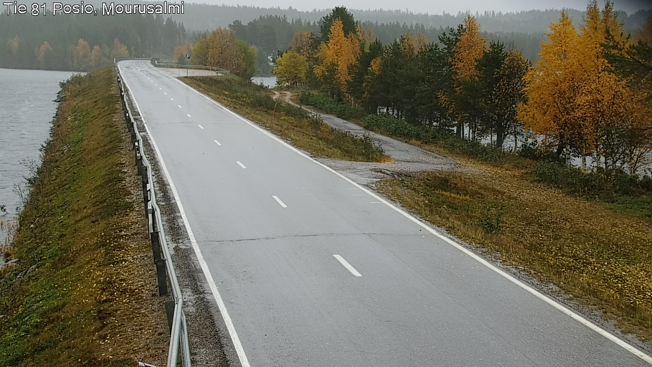 Weather Camera Image Road 81 Posio, Mourusalmi, Posio, Lappi