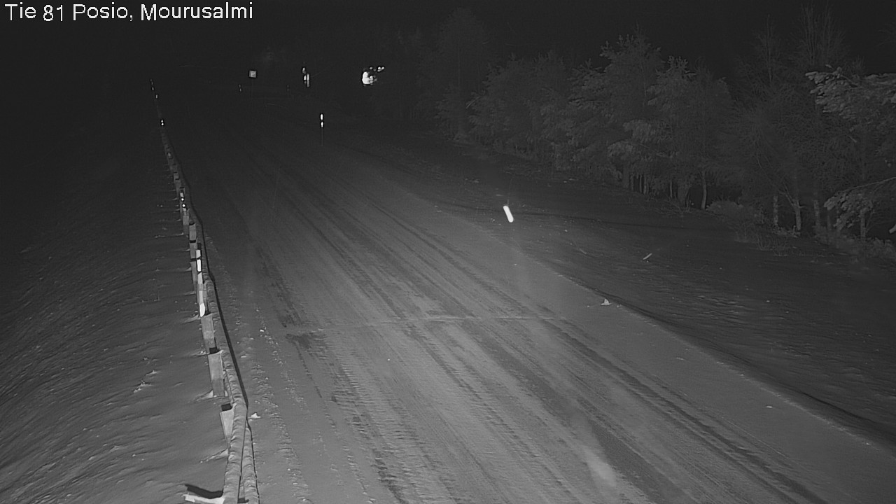 Kelikamerat Kuva Tie 81 Posio, Mourusalmi, Posio, Lappi