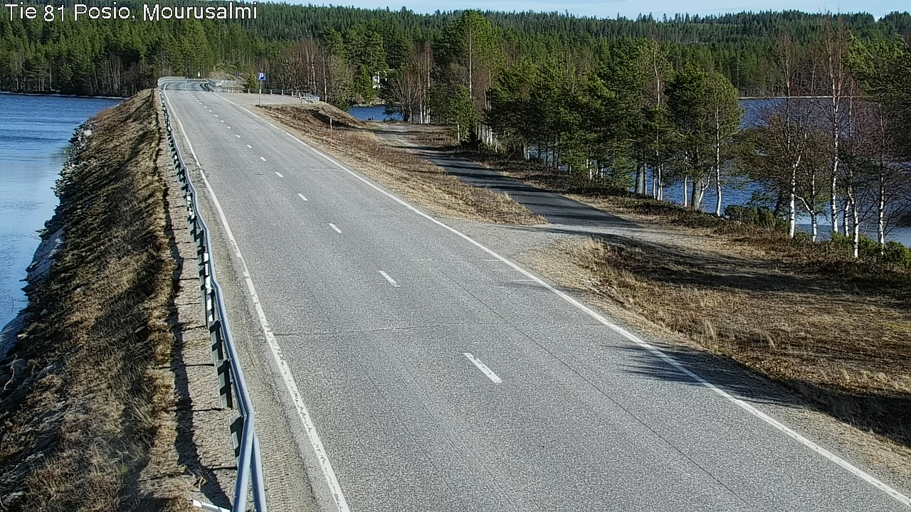 Kelikamerat Kuva Tie 81 Posio, Mourusalmi, Posio, Lappi