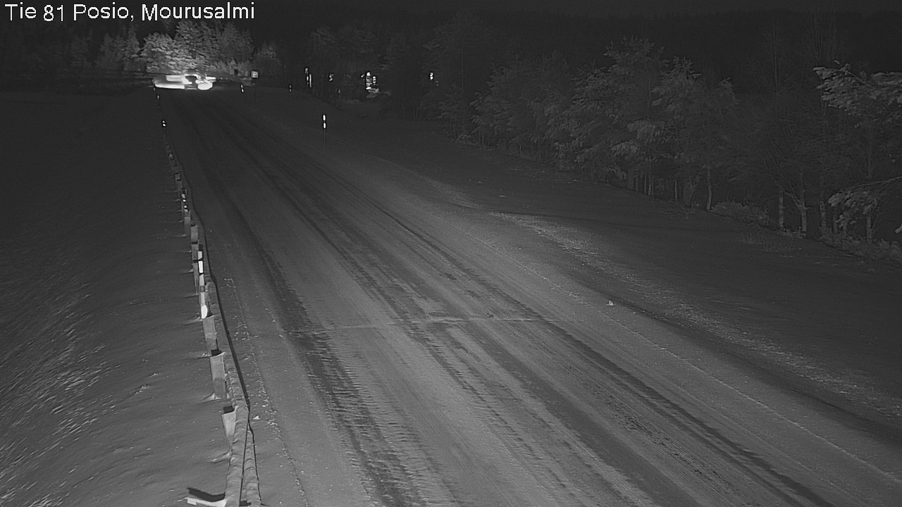 Kelikamerat Kuva Tie 81 Posio, Mourusalmi, Posio, Lappi