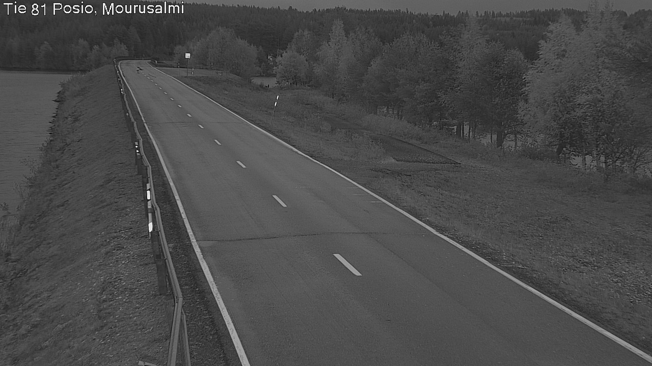 Kelikamerat Kuva Tie 81 Posio, Mourusalmi, Posio, Lappi