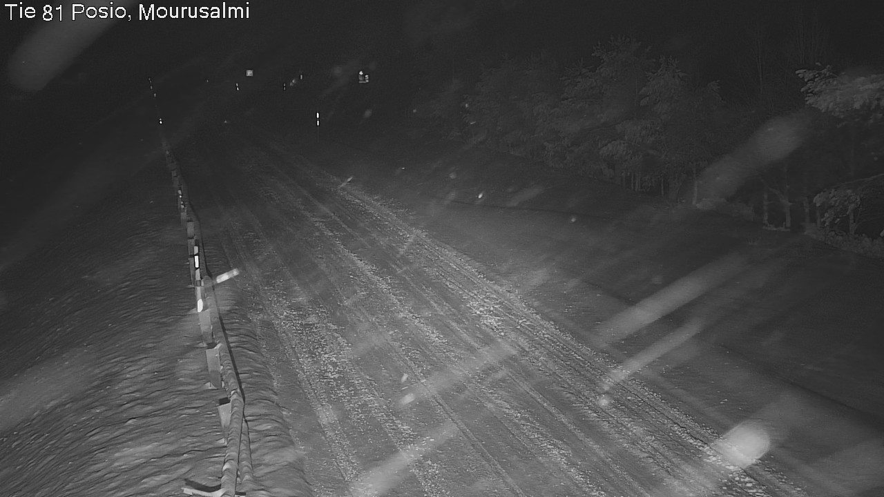 Weather Camera Image Väg 81 Posio, Mourusalmi, Posio, Lappi