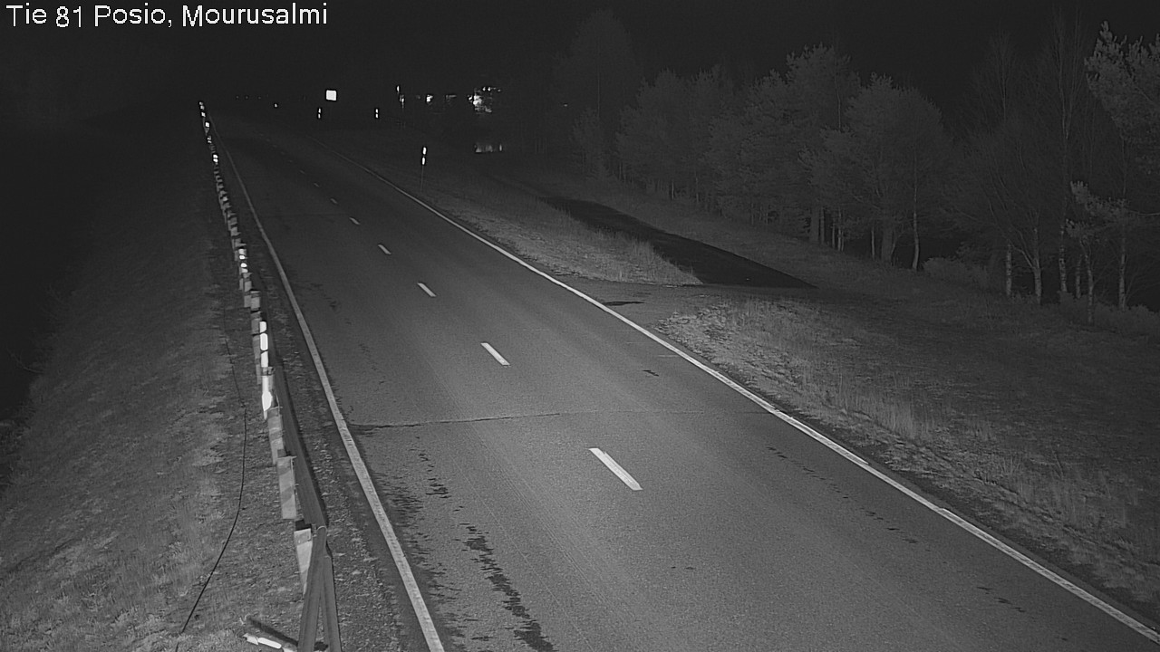 Kelikamerat Kuva Tie 81 Posio, Mourusalmi, Posio, Lappi