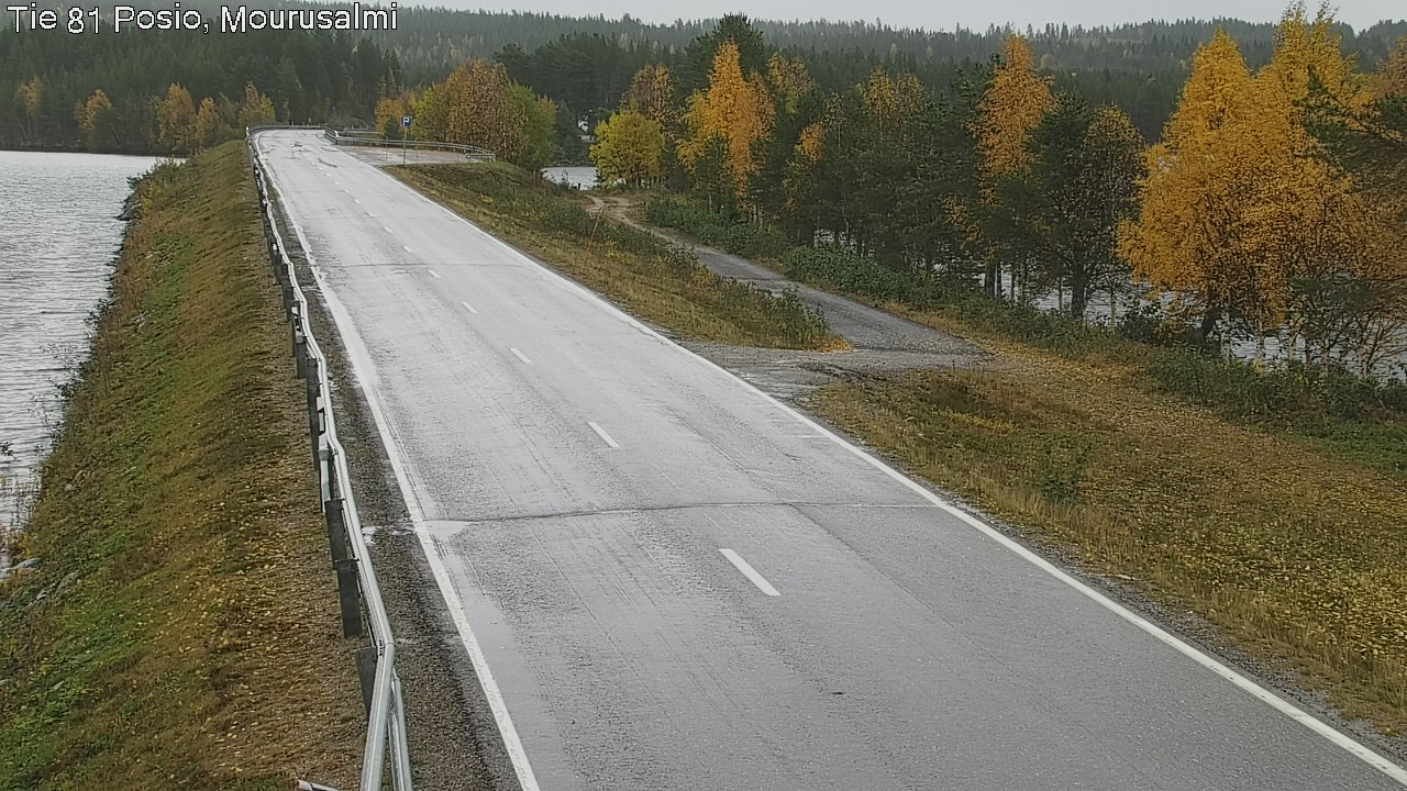 Weather Camera Image Road 81 Posio, Mourusalmi, Posio, Lappi