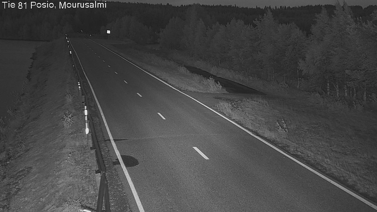 Kelikamerat Kuva Tie 81 Posio, Mourusalmi, Posio, Lappi