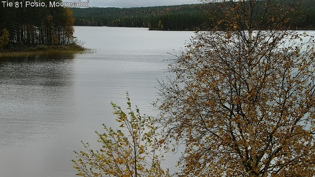 Kelikamerat Kuva Tie 81 Posio, Mourusalmi, Posio, Lappi