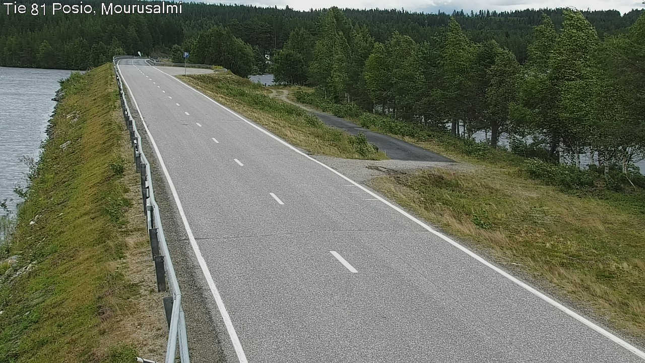 Kelikamerat Kuva Tie 81 Posio, Mourusalmi, Posio, Lappi
