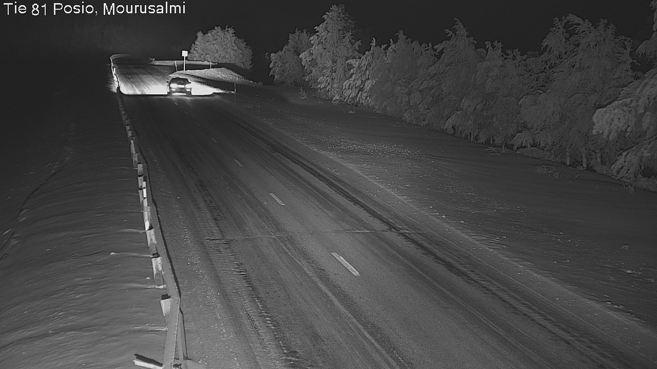 Kelikamerat Kuva Tie 81 Posio, Mourusalmi, Posio, Lappi