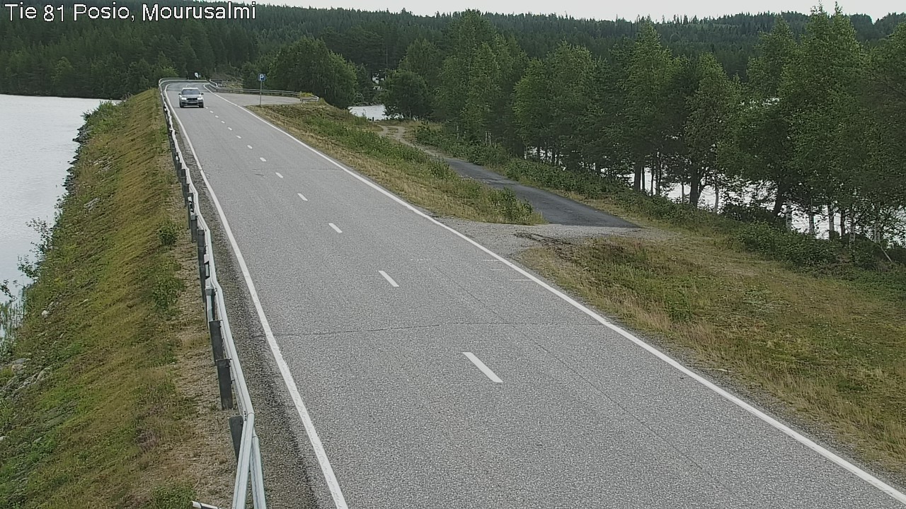 Weather Camera Image Väg 81 Posio, Mourusalmi, Posio, Lappi
