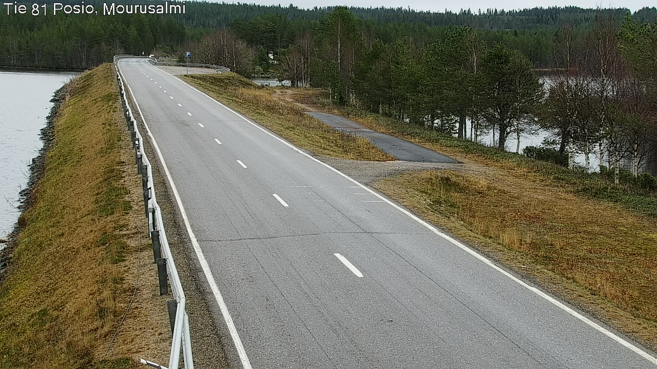 Kelikamerat Kuva Tie 81 Posio, Mourusalmi, Posio, Lappi